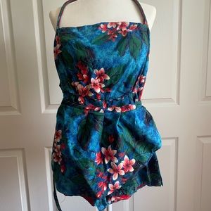 Vintage handmade Hawaiian playsuit/romper
